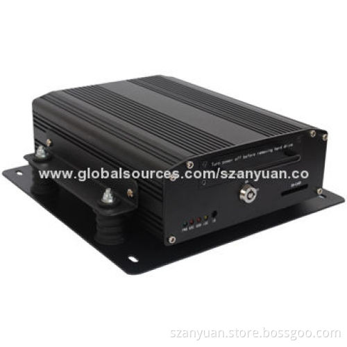 Mobile DVR, Supports GPS, 2.5'' HDD and USB, with Simultaneous Audio and Video Recording